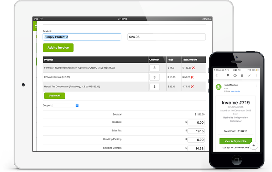 herbal-nutrition-invoicing
